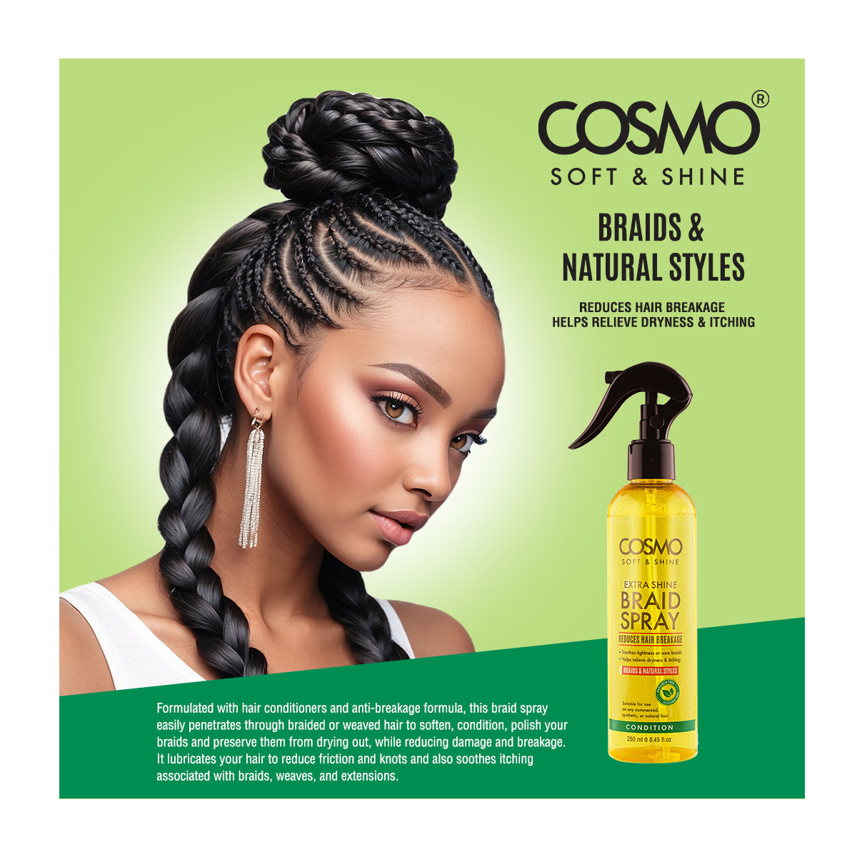 Soft & Shine Extra Shine Braid Spray